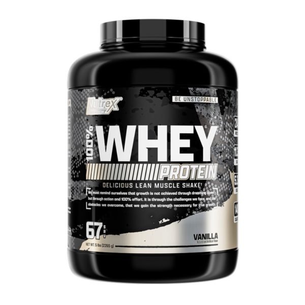 NUTREX 100% 5LBRS VANILLA