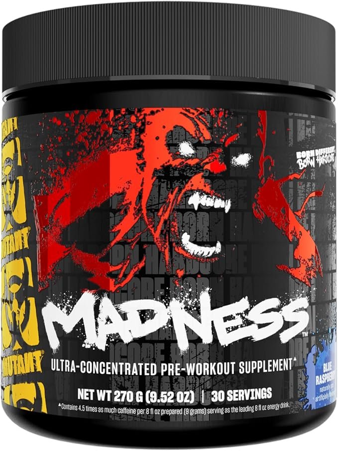 MUTANT MADNESS SERVING 30 BLUE RASPBERRY