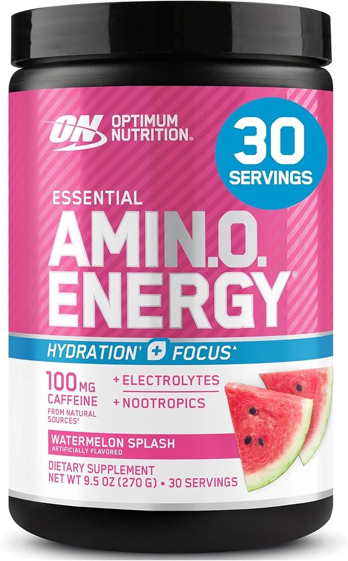 Optimum Nutrition Amino Energy + Electrolytes - 30 Servings Watermelon Splash