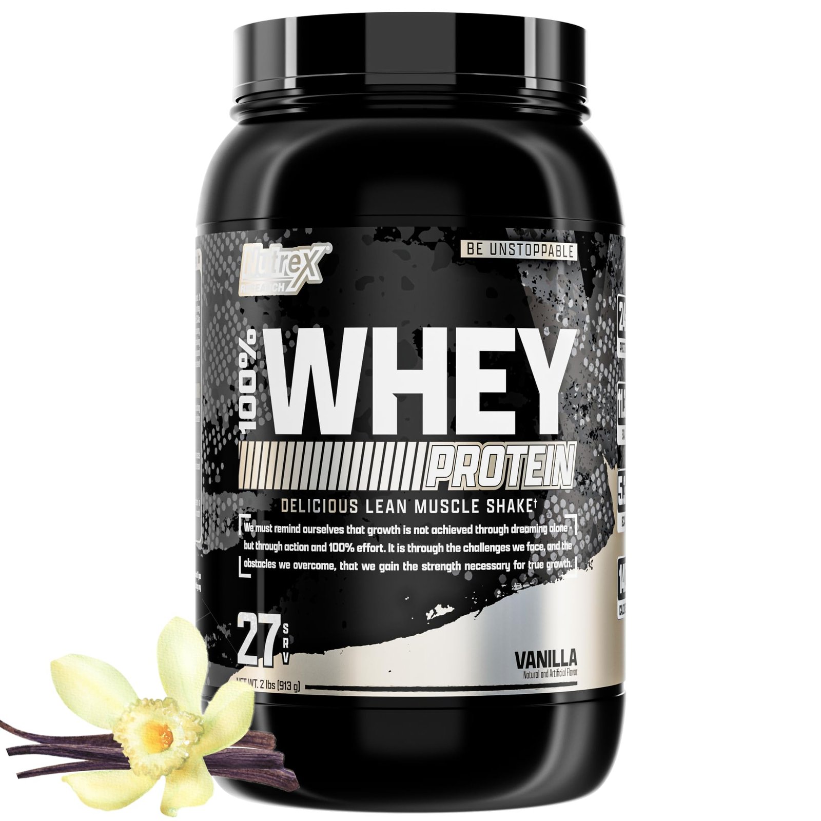Nutrex 100% Whey - 2lbs Vanilla